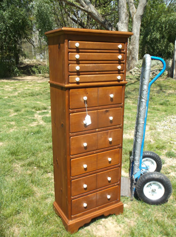 Pine Lingerie Chest