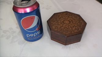 Small Octagonal Inlaid Box