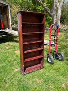 Narrow Pine Bookshelf