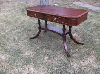 Phyff Styled Large Console Table with Drawer