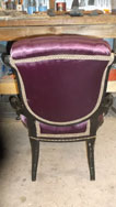 Pair "Pottier & Stymus" Victorian Side Chairs