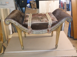 Fancy Vanity Stool