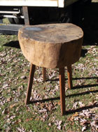 Tree Trunk Butcher Block