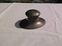 Brass Inkwell