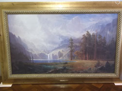 Albert Bierstadt Framed Print   "MT. WHITNEY"