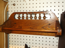 Oak Towel Bar