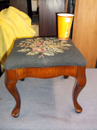 Needlepoint Footstool