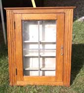 Oak Built In Wall Cabinet