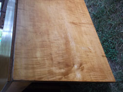 Period Tiger Maple Drop Leaf Table