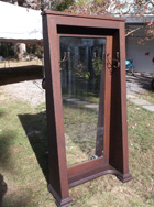 Mission Oak Standing Mirror